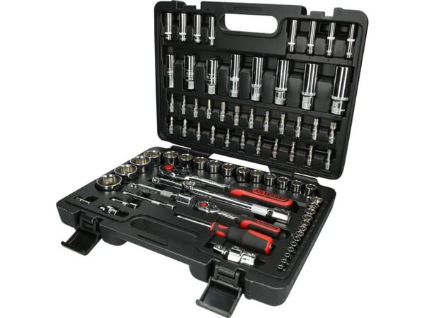 KS Tools 918.0678, Støpselsett, 78 hoder, Kromvanadiumstål, 6,3 kg
