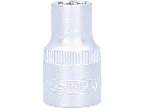 KS Tools 911.1210, Stikkontakt, 1/2", 1 hoder, 10 mm, 1/2", Kromvanadiumstål