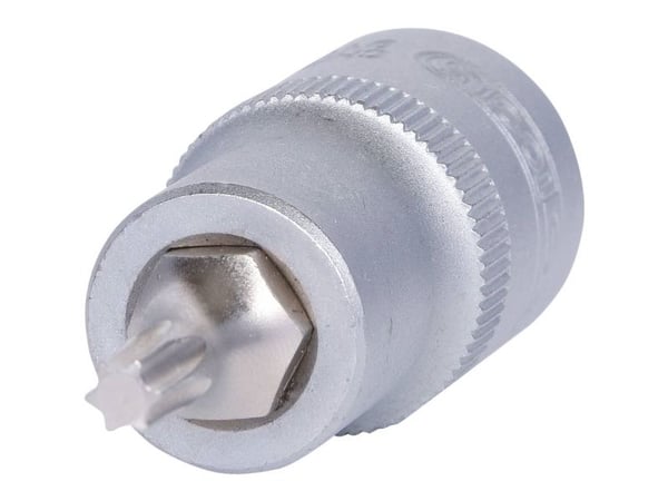 KS Tools 911.1363, Stikkontakt, 1/2", Imperisk, 1 hoder, T27, Kromvanadiumstål