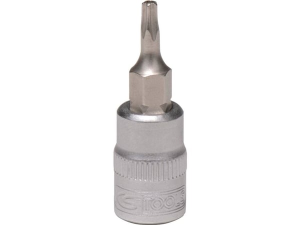 KS Tools 911.1703, Stikkontakt, 1/4", 1 hoder, Kromvanadiumstål, DIN 3120, ISO 1174, 10 g