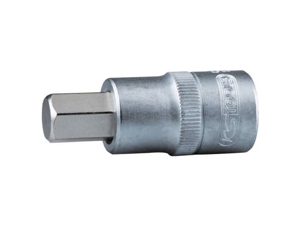 KS Tools 911.1809, Stikkontakt, 1", 1 hoder, 24 mm, Kromvanadiumstål, DIN 3120, ISO 1174, DIN 7422