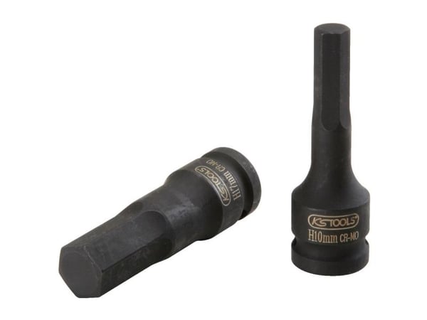 KS Tools 911.0932, Stikkontakt, 1/2", Metrisk, 1 hoder, 19 mm, Krom-molybden-stål