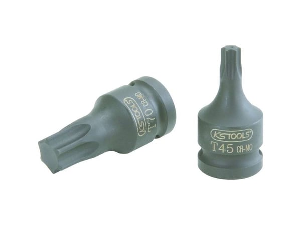 KS Tools 911.0957, Kraftpipe, 1 hoder, 1/2", Krom-molybden, 25 mm, 60 mm