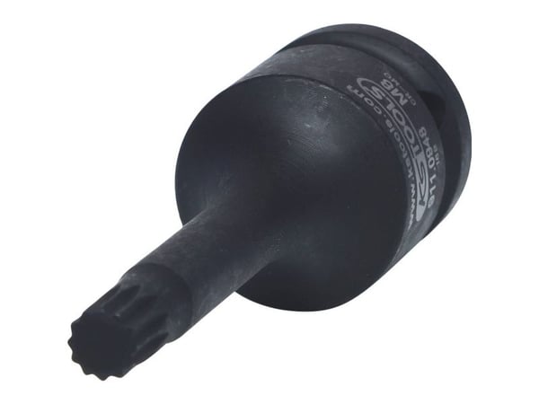 KS Tools 911.0948, Kraftpipe, Sort, 1 hoder, 1/2", Metrisk, 8 mm