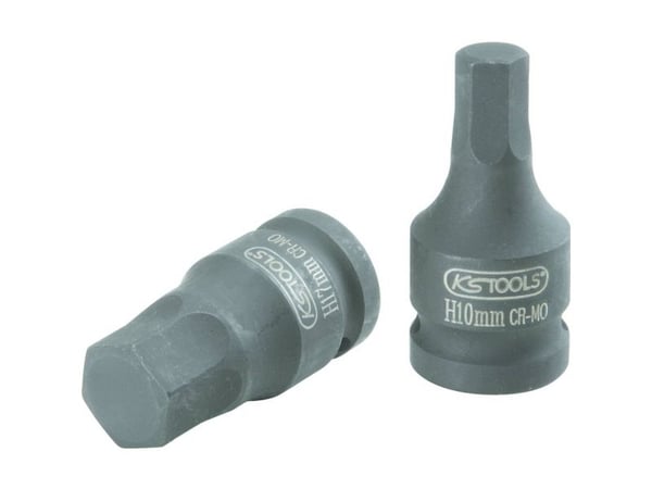 KS Tools 911.0907, Kraftpipe, 1 hoder, 1/2", Krom-molybden, 25 mm, 38 mm