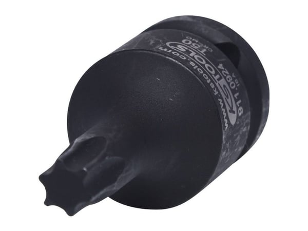 KS To-s 911.0924, Krafttop, 1 huvud(s), 1/2", Krom m-bredd, 25 mm, 57 mm