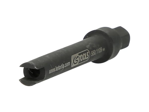 KS Tools 550.1109, Stikkontakt, 1 hoder, Krom-molybden-stål, DIN 3126, ISO 1173 - E 6,3, 16 g
