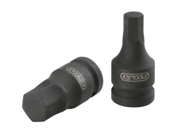 KS Tools 515.1588, Kraftpipe, 1 hoder, 3/8", Krom-molybden, 65 g, ISO 1174, DIN 3121