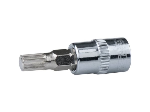 KS Tools 918.1443, Pistorasia, 1/4", 1 pää(t), M6, Kromivanadiini-teräs, DIN 3120, ISO 1174