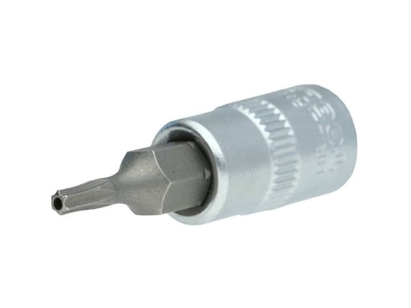KS TOOLS Werkzeug-maschinen GmbH 1/4" Torx-bitssokkel, med fronthull, TB9 (BT020980)