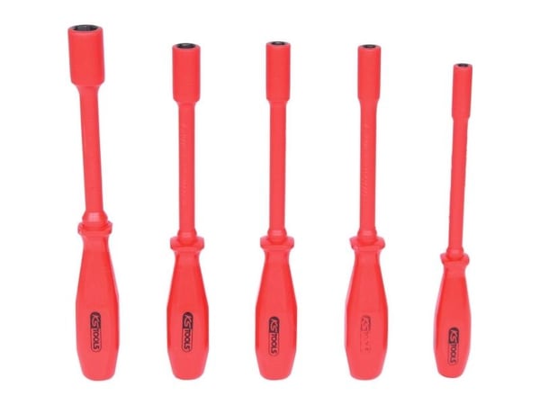 KS Tools 117.1255, Kromvanadiumstål, 630 g, 5 verktøy