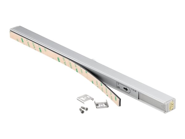 goobay - Underskapslys - LED - 2.2 W (ekvivalent 9 W) - varmt hvitt lys - 3000 K - sølv