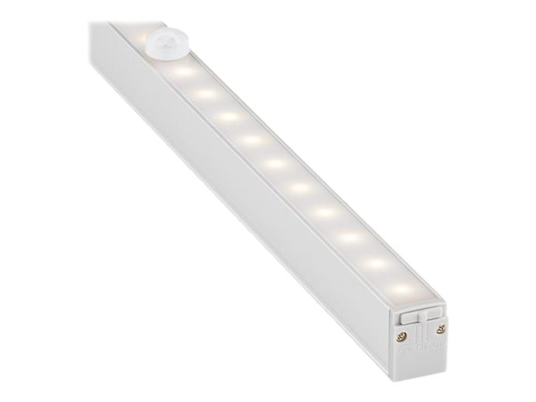 goobay - Underskapslys - LED - 2.2 W (ekvivalent 9 W) - varmt hvitt lys - 3000 K - sølv