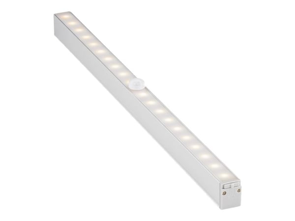 goobay - Underskapslys - LED - 2.2 W (ekvivalent 9 W) - varmt hvitt lys - 3000 K - sølv