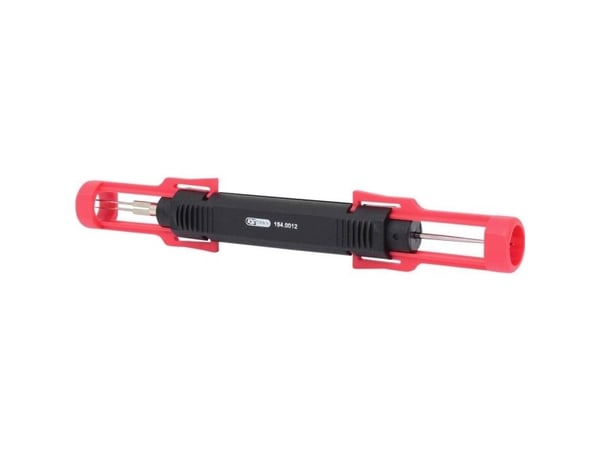 Kabelavskalnings-/pressverktyg för flatstift och flatstiftshylsor 1,6 mm KS Tools 154.0012
