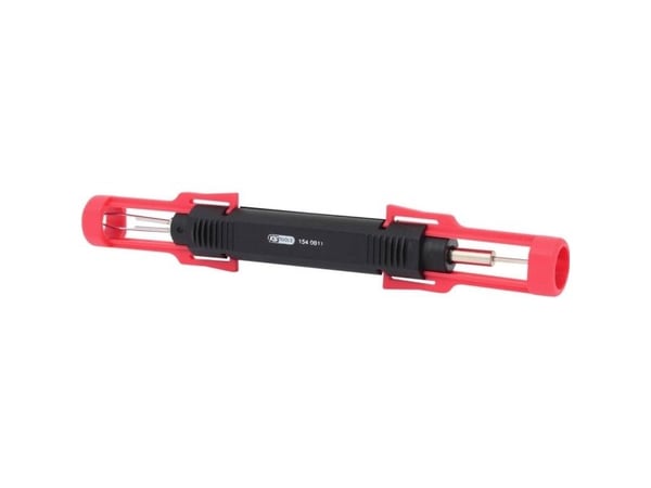 Kabelavlägsningsverktyg för flatstift och flatstifthylsa 2,8-6,3 mm KS Tools 154.0011