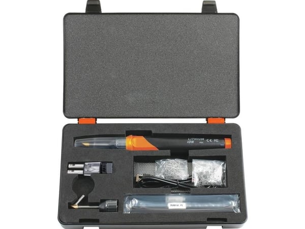 KS TOOLS batteridrevet plastreparasjonssett, 134 deler (150.1010)