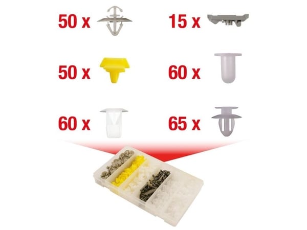 KS Tools 420.0750 #####Kiinnitysklipsisarja
