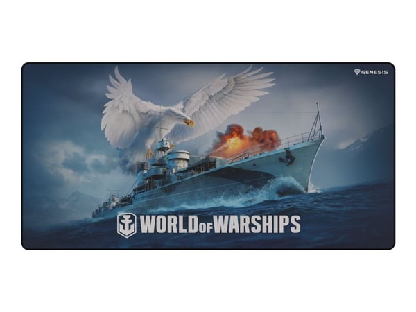 Natec Genesis Carbon 500 WOWS - Tangentbord och musdyna - maxi - WOWS BLYSKAWICA - World of Warships, flera färger