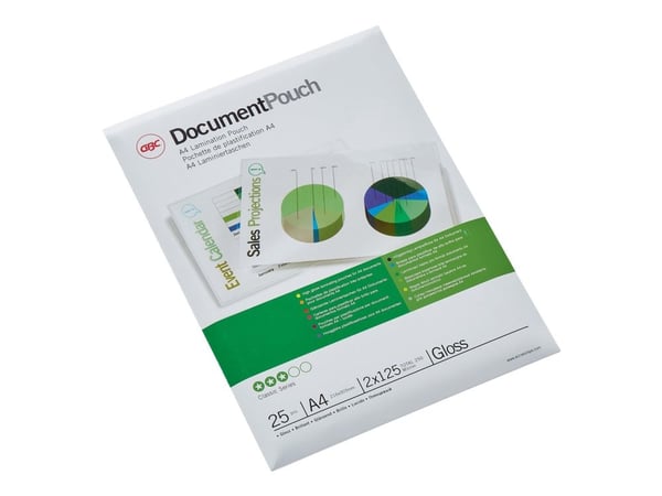 Lamineringslomme GBC A4 125 micron (25 stk.)