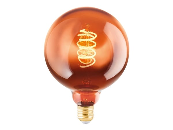 EGLO E27 G125 4W 30LM 2000K DIMMB. KUPARI