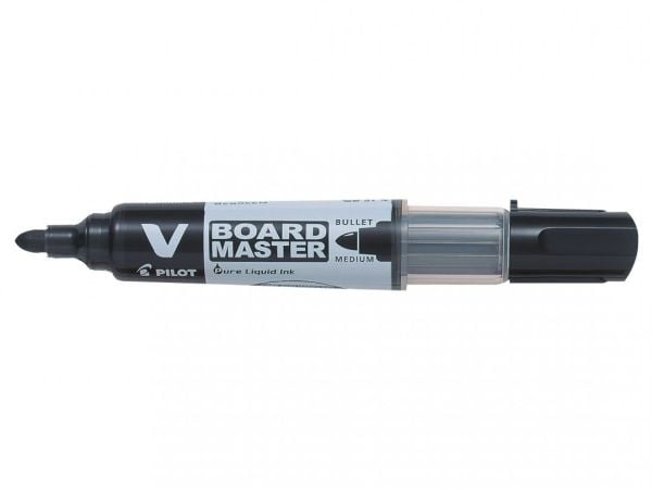 Whiteboardmarker Pilot Begreen rund spids sort