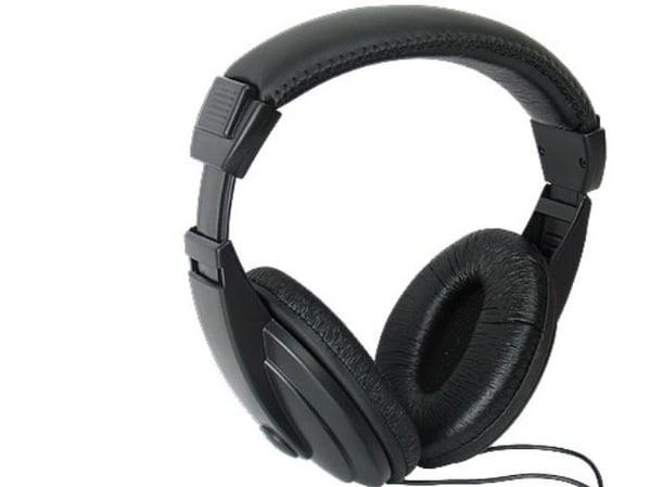 Defender Gryphon 751 - Hodetelefoner - full størrelse - kablet - 3,5 mm jakk - svart
