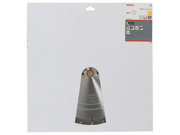 Bosch Construct Wood - Sirkelformet sagblad - for tre med spiker, construction wood with mortar and nails - 400 mm - 28 tenner