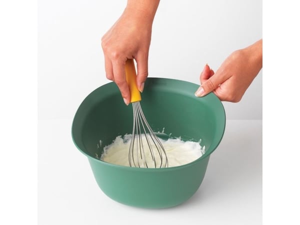 Brabantia Tasty+, Ballongvisp, Gult, Rustfritt stål, Plast, Hengeløkke, 66 mm