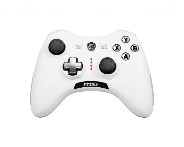 MSI Force GC20 V2 - Håndkonsoll - kablet - hvit - for PC, Android