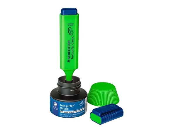 STAEDTLER Textsurfer classic - Påfyllingsstasjon - grønn - 30 ml