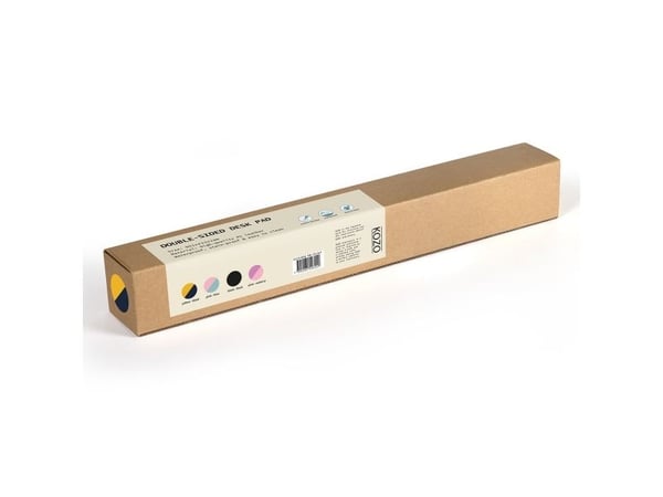 Skriveunderlag KOZO 90x43cm sort/sort