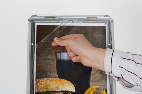 Infoställ TWIN MENU A3