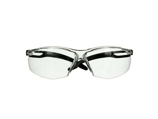 3M SF501ASP-BLK, Vernebriller, Monteringsarbeid, Konstruksjons-/renoveringsarbeid, Støvarbeid, Slipearbeid, Turning/routing..., Alle kjønn, Svart, ...