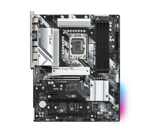 ASRock B760 PRO RS - Hovedkort - ATX - LGA1700-sokkel - B760 Chipset - USB-C 3.2 Gen2, USB 3.2 Gen 2, USB 3.2 Gen 1 - 2.5 Gigabit LAN - innbygd gra...