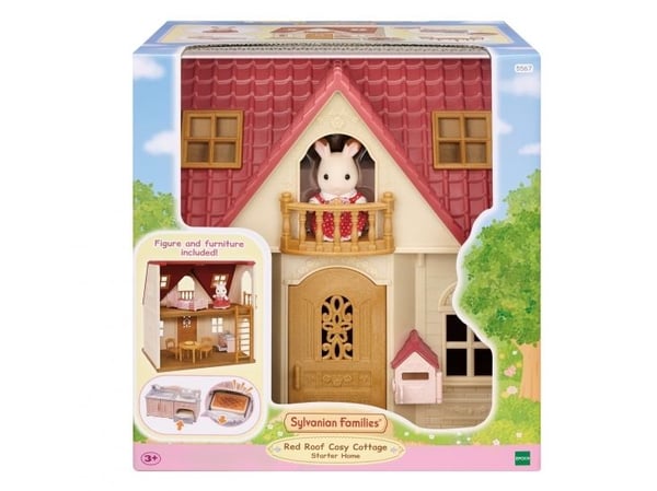 Sylvanian Families Red Roof Cosy Cottage Starter Home