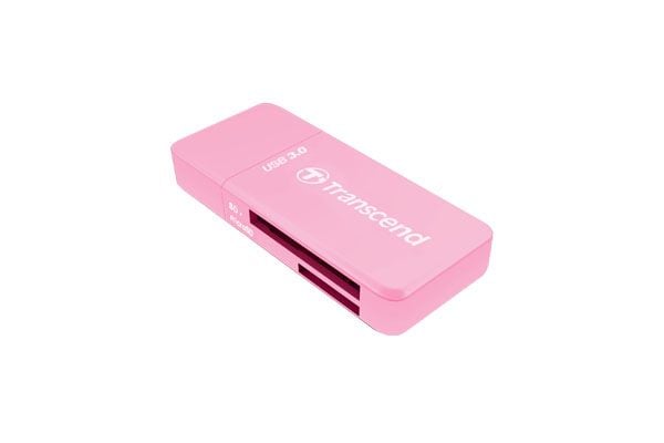 Transcend RDF5 - Kortleser (microSD, SDHC, microSDHC, SDXC, microSDXC, SDHC UHS-I, SDXC UHS-I, microSDHC UHS-I, microSDXC UHS-I) - USB 3.0