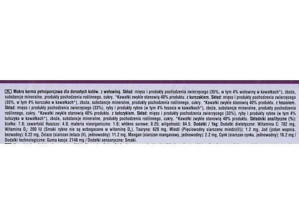 WHISKAS Mix Favourites in jelly - vådfoder til katte - 40x85 g