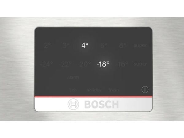 Bosch Serie | 4 KGN367ICT - Kjøleskap/fryser - bunnfryser - bredde: 60 cm - dybde: 66.5 cm - høyde: 186 cm - 321 liter - Klasse C - rustfritt stål