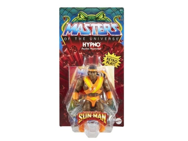 Masters of the Universe Origins Hypno Action Figure, 6 år, Brun, Rød, Plast