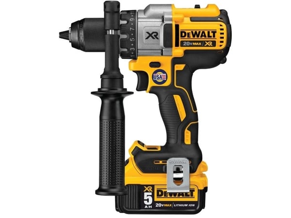 DeWALT DCD991P2 - Porakone - akkuporakone - 3-nopeuksinen - 95 N-m - 2 akkua - 18 V