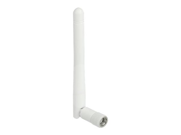 DeLOCK 12006, 2 dBi, 2.400 - 2.500 GHz, IEEE 802.11b, IEEE 802.11g, IEEE 802.11n, 50 O, Ympyräsäteilyantenni, RP-SMA