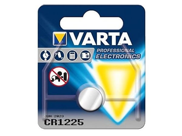 Varta CR1225, Engangsbatteri, CR1225, Lithium, 3 V, 1 stykker, 48 mAh