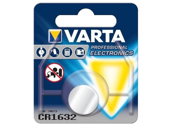Varta Professional - Batteri CR1632 - Li - 140 mAh