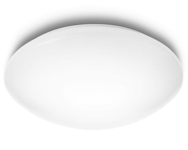 Philips myLiving Suede-taklampe, 12 W, 4 ampuller, LED, Ikke-utskiftbare pærer, 1200 lm, IP20, Hvit