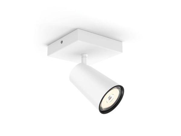 Philips myLiving Paisley tak-/väggspotlight, Utanpåliggande spotlight, GU10, 1 lampor, LED, 220-240 V, Vit