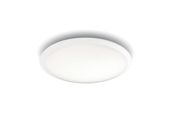 Philips Canaval-taklampe, 18 W, LED, Ikke-utskiftbare pærer, 1600 lm, IP20, Hvit