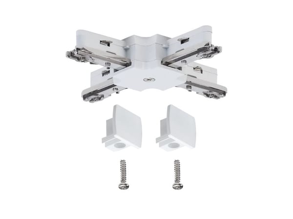 Paulmann 97687, Montering Sett, Tak, Rustfritt stål, Hvit, Metall, 1000 W, 230 V