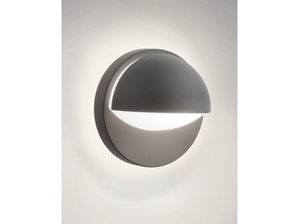 Philips myGarden June-vegglampe, 12 W, E27, P45, ingen pære, Vegglys, Svart, Metall, IP44, Fasade, Hage, Terrasse, II
