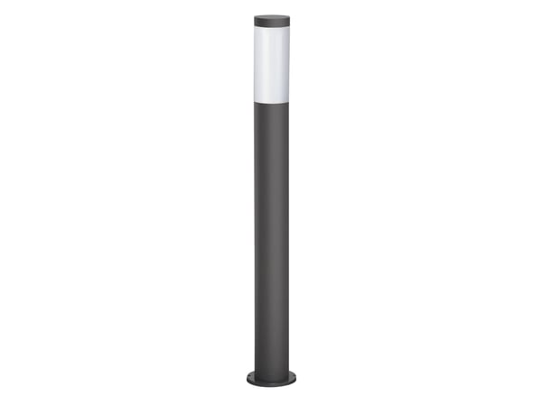 Philips Utrecht-stolpelys, 20 W, E27, ingen pære, Utendørs sokkel/stang-belysning, Antrasitt, Metall, IP44, Terrasse, Hage, I